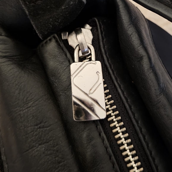 Furla Black Nylon and Leather hobo bag EUC - Picture 10 of 16